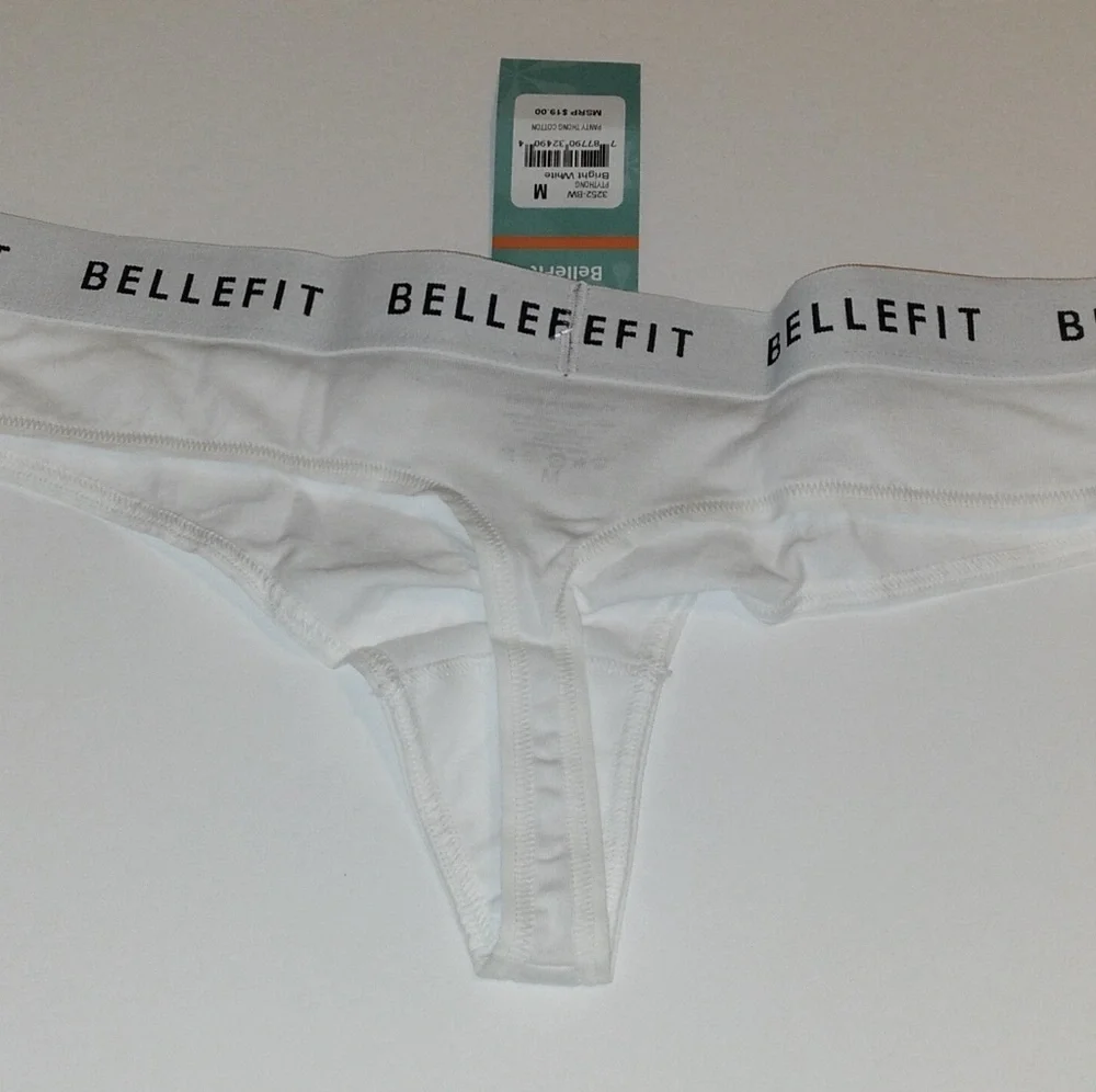 NWT Bellefit white thong - Picture 4 of 4